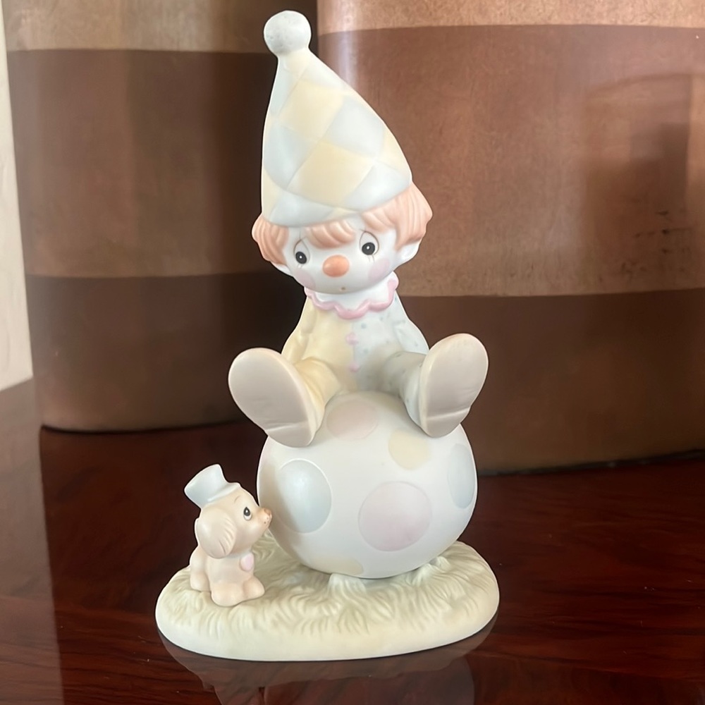 Enesco Vintage 1986 “Lord Keep Me On The Ball” Figurine